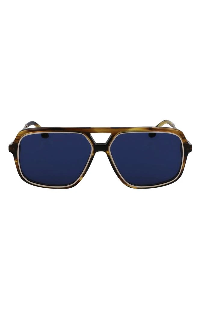Victoria Beckham Sunglasses VB656S-316-52 New with tags Victoria Beckham Khaki Cat Eye Ladies Sunglasses VB656S 316  main image 4