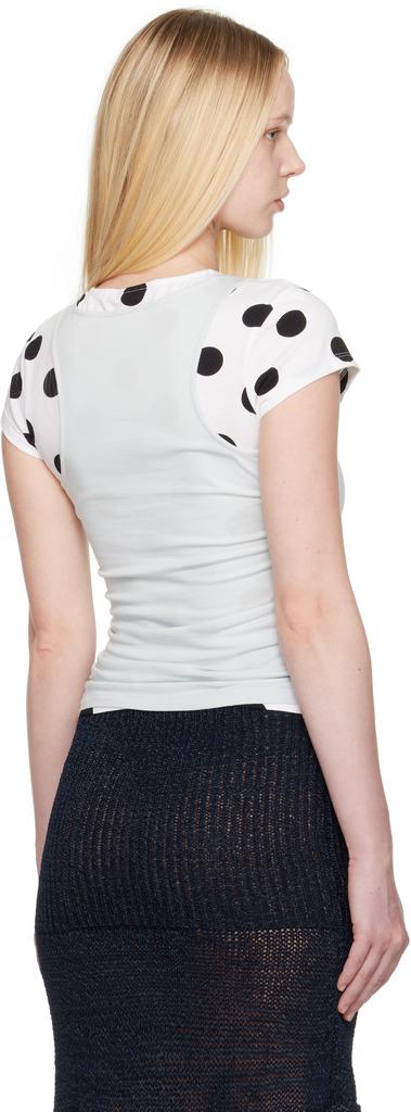 Paloma Wool Blue & White Loana T-shirt - T-Shirts - BeyondStyle