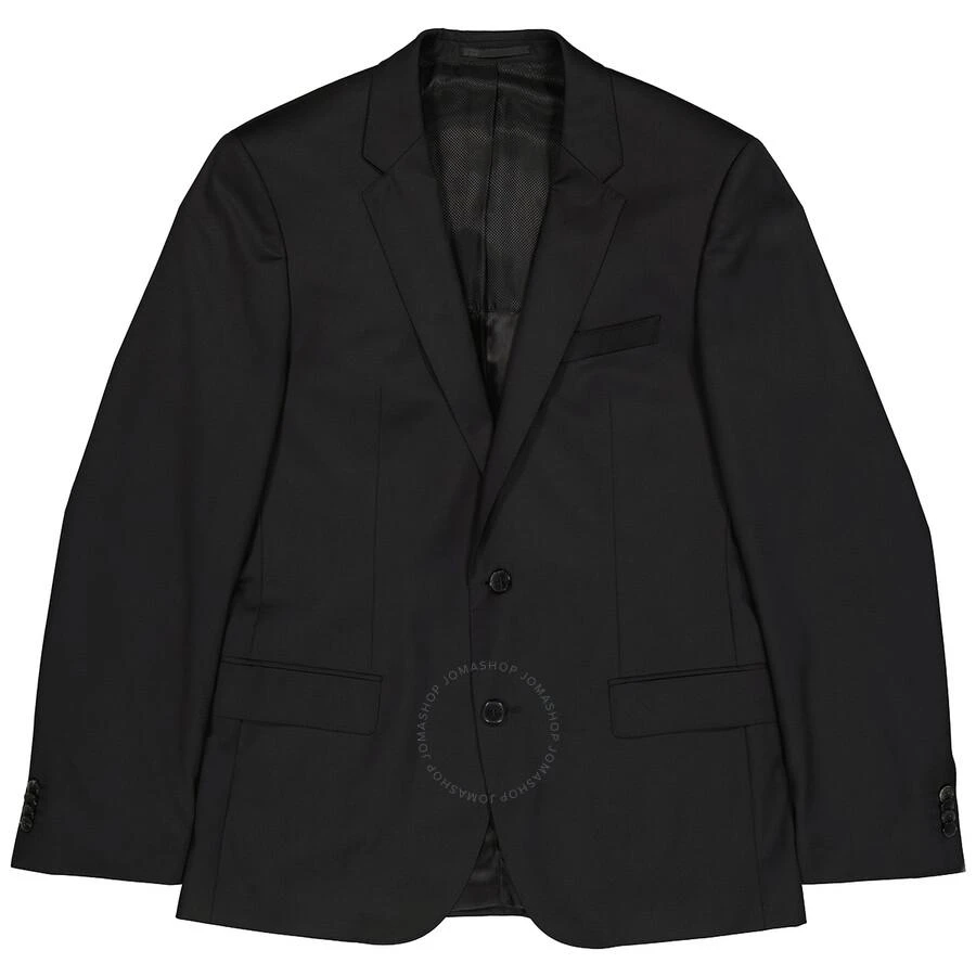 Hugo Boss Men's Black Slim-fit Hayes Jacket In Virgin Wool 1