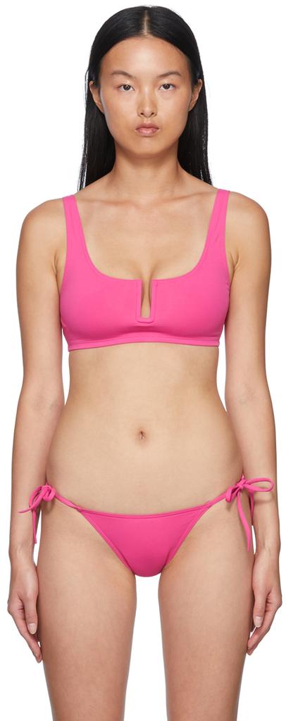 ERES Pink Ultrason Bikini Top