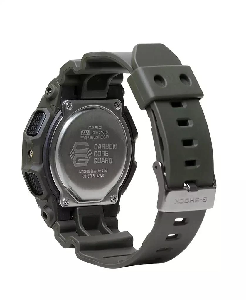 G-Shock Men's Black Resin Watch, 54.9mm, GD010-3 3
