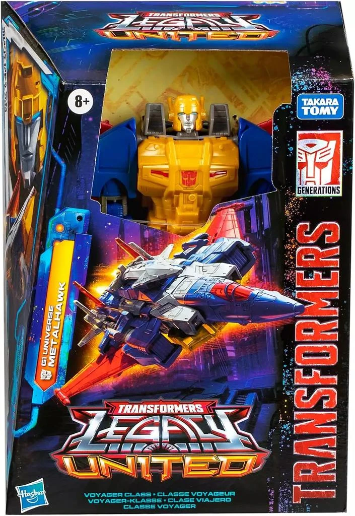 Transformers G1 Universe Metalhawk Legacy Voyager Class | Generations Legacy 2