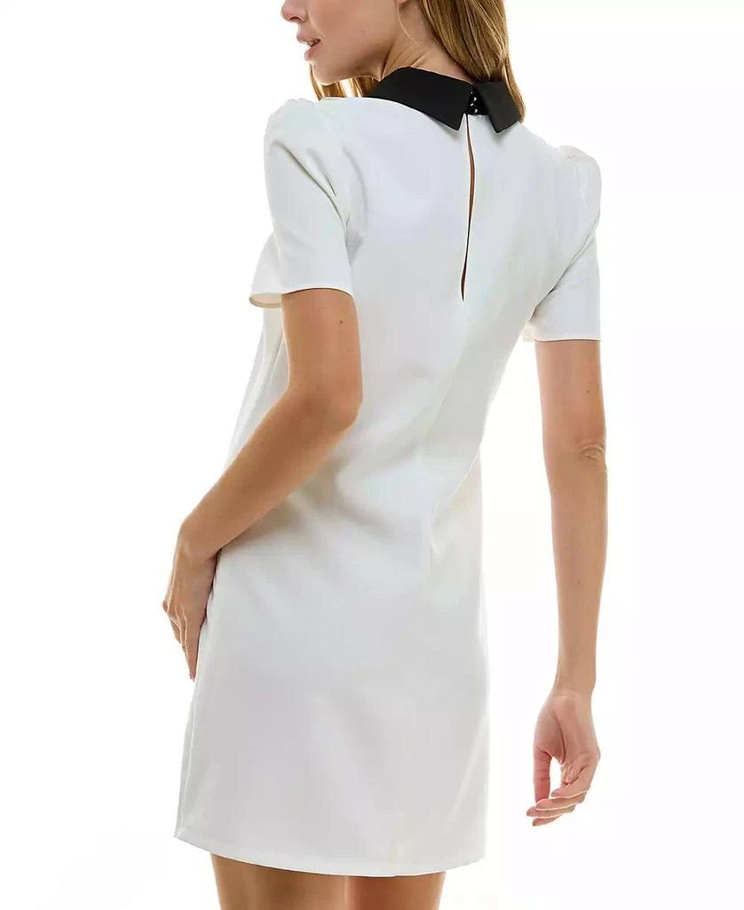 City Studios Juniors' Rhinestone-Trim A-Line Dress 2