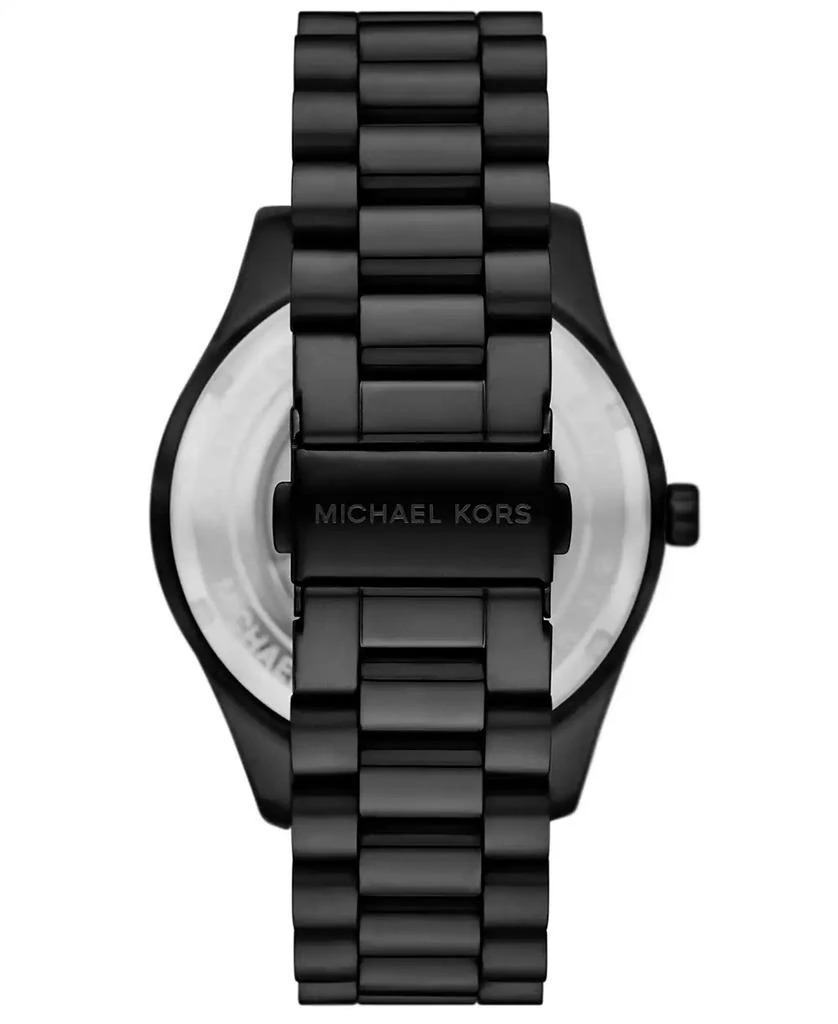 Michael Kors Men
s Lexington Automatic Black IP Stainless Steel Watch, 45mm 2