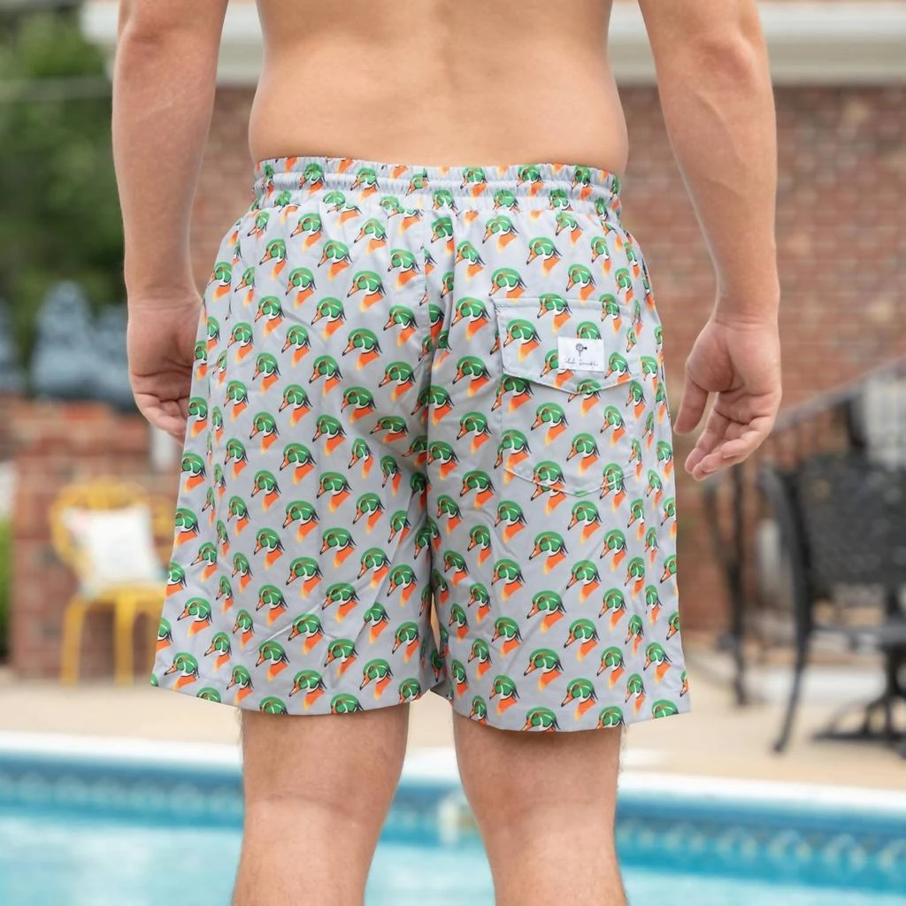 Old South Apparel Old South Apparel - Wood Duck Head Lined Swim Trunks 3
