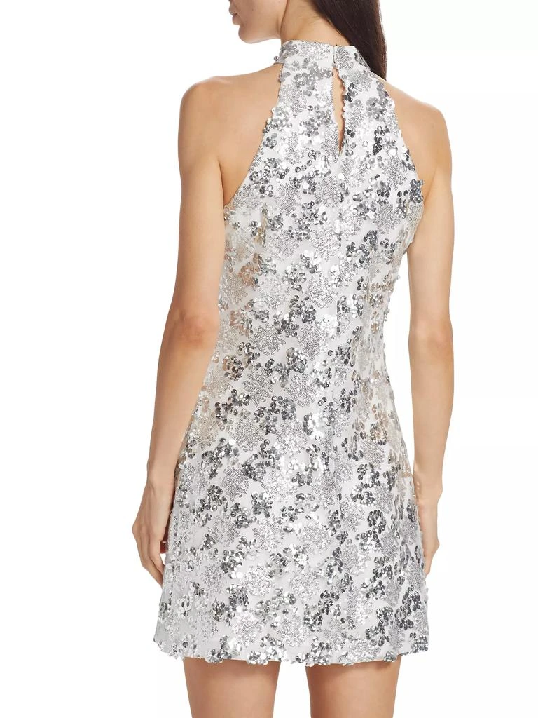 Amanda Uprichard Cleora Sequin-Embellished A-Line Minidress 5