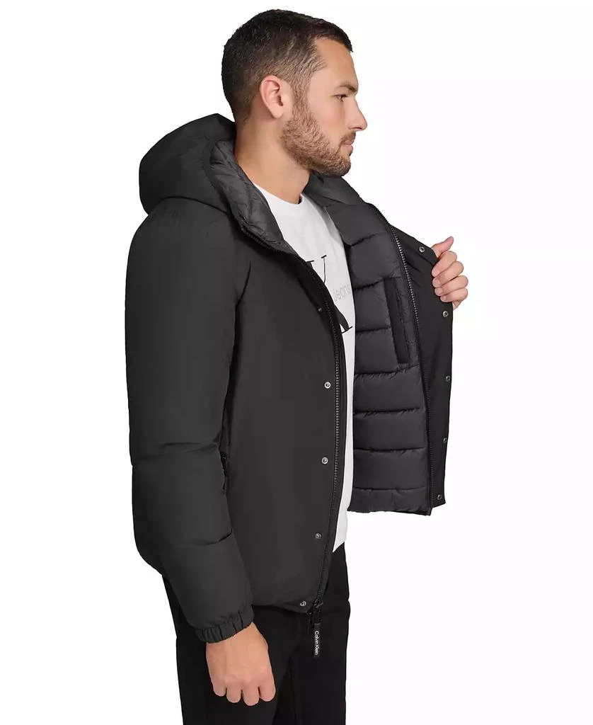 Calvin Klein Men's Ripstop Hooded Puffer Jacket 6