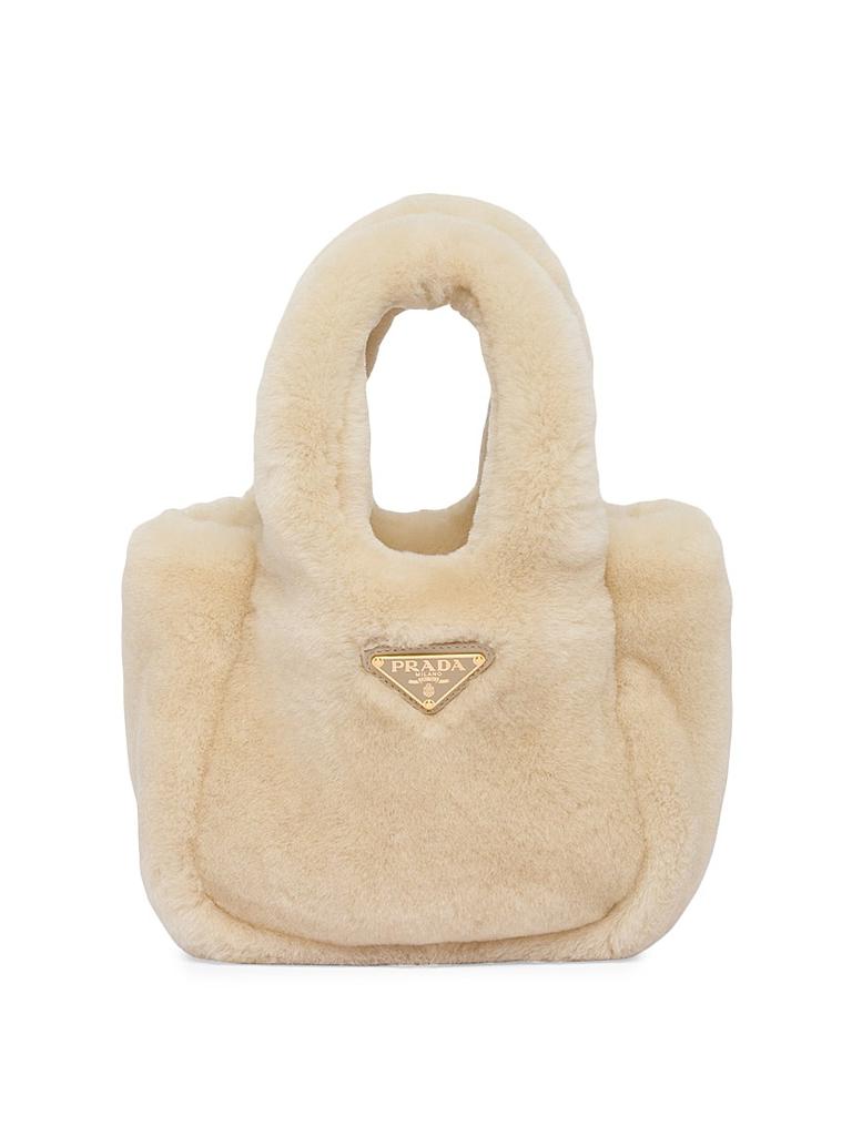【関税&送料込】Prada Sand Shearling Crossbody Bag Prada Sand shearling crossbody bag - Crossbody Bags