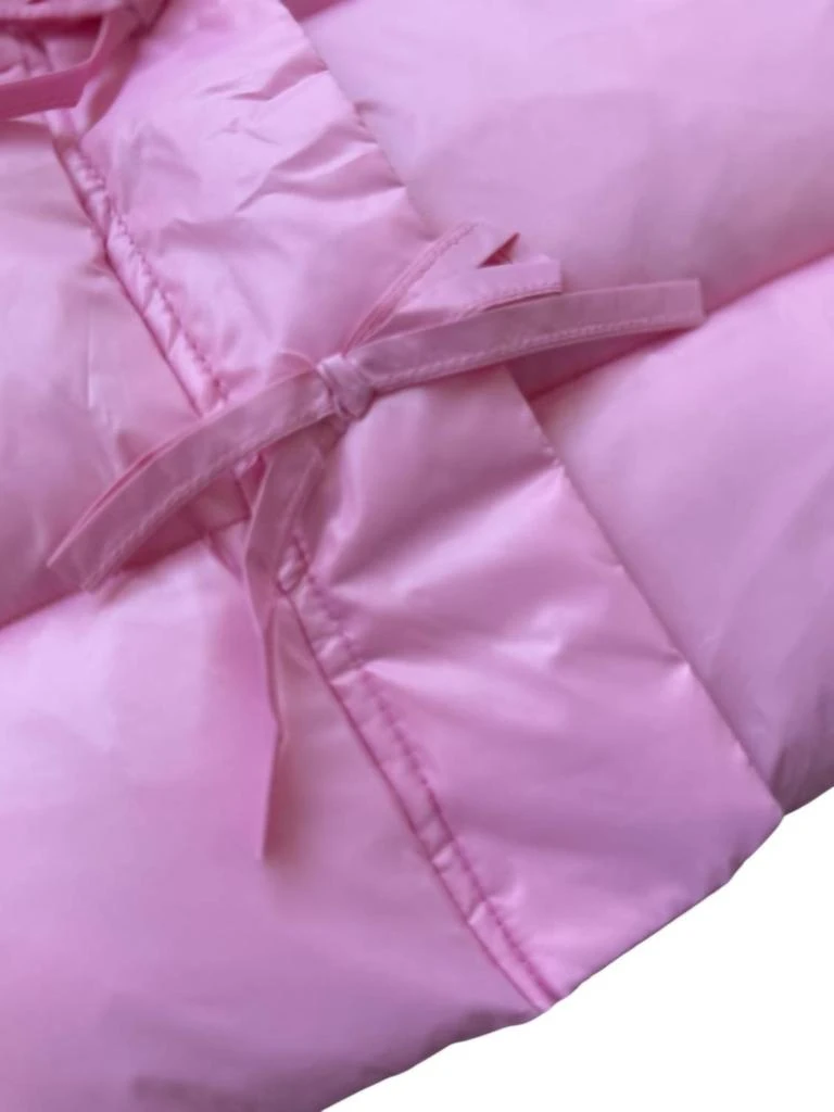 Tweenstyle Tweenstyle - Girl
s Ruffle Puffer Vest With Bows 4