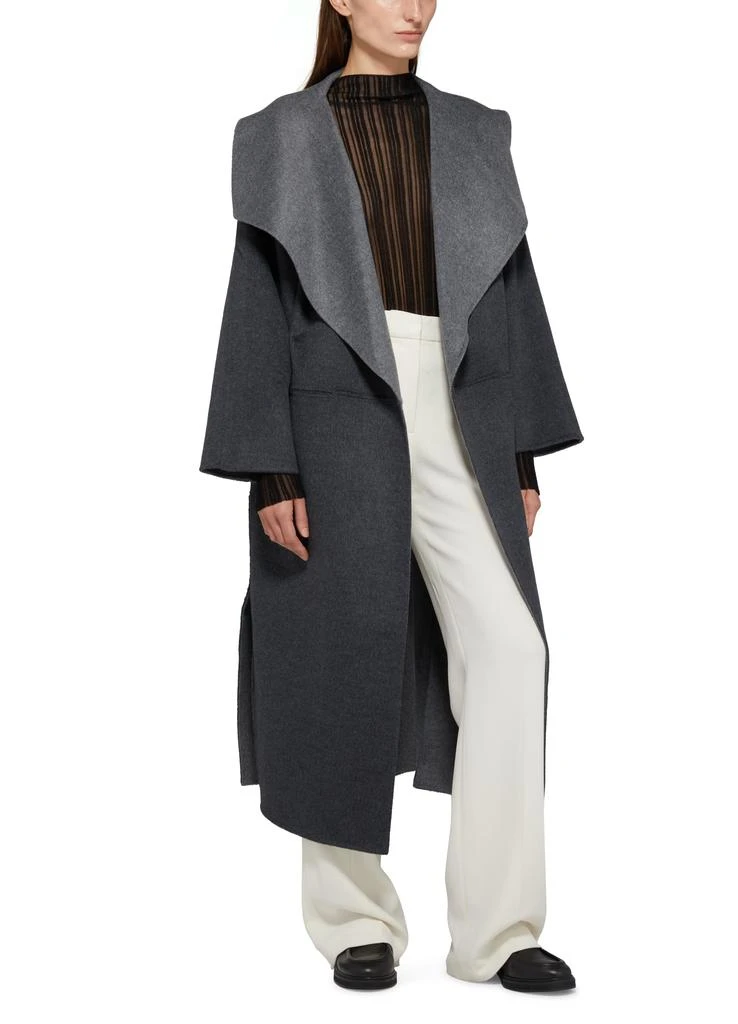 Toteme Long wool and cashmere coat 6