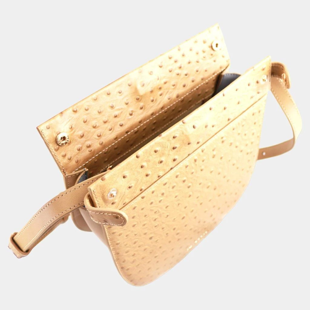Charriol Charriol brown Leather Passion Ostrich Crossbody 4