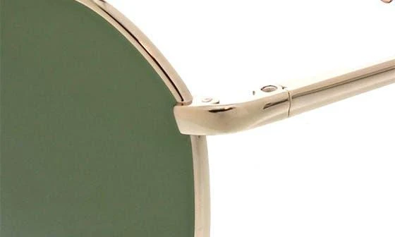 Hurley 60mm Polarized Round Sunglasses 3