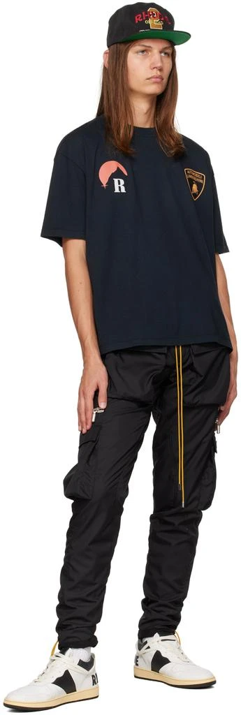 Rhude Black Lamborghini Moonlight T-Shirt 4