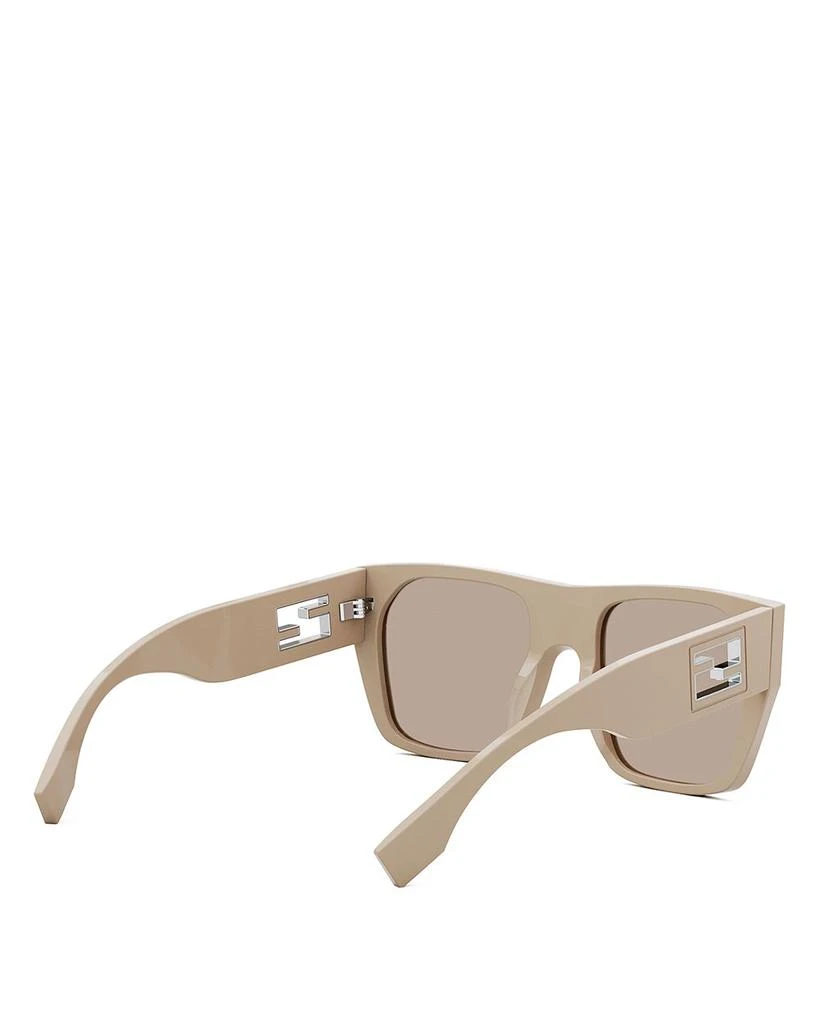 Fendi Baguette Square Sunglasses, 54mm 4
