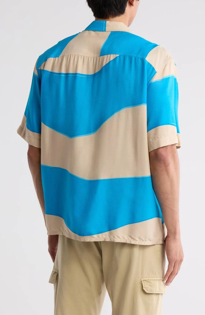 Abound Wavy Stripe Camp Shirt 2
