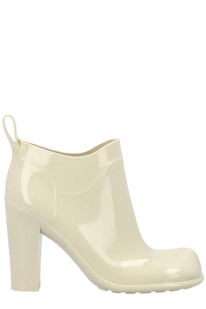 Bottega Veneta Bottega Veneta Shine Square Toe Ankle Rain Boots