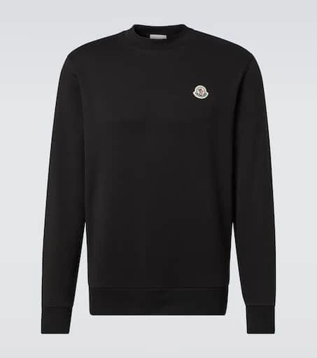 Moncler Cotton fleece sweatshirt 1