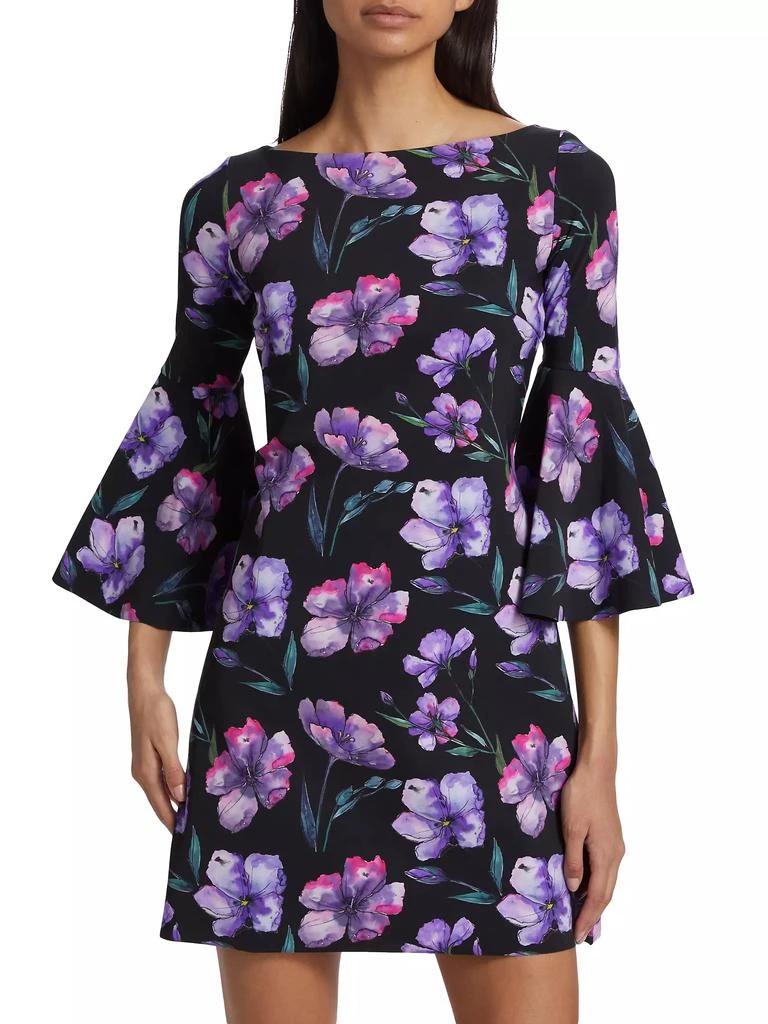 Chiara Boni Natalia Bell-Sleeve Minidress 3