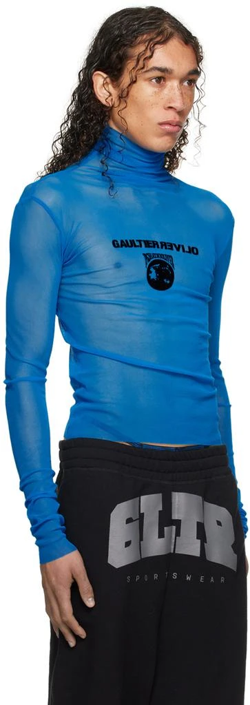 Jean Paul Gaultier Blue Shayne Oliver Edition Turtleneck 2