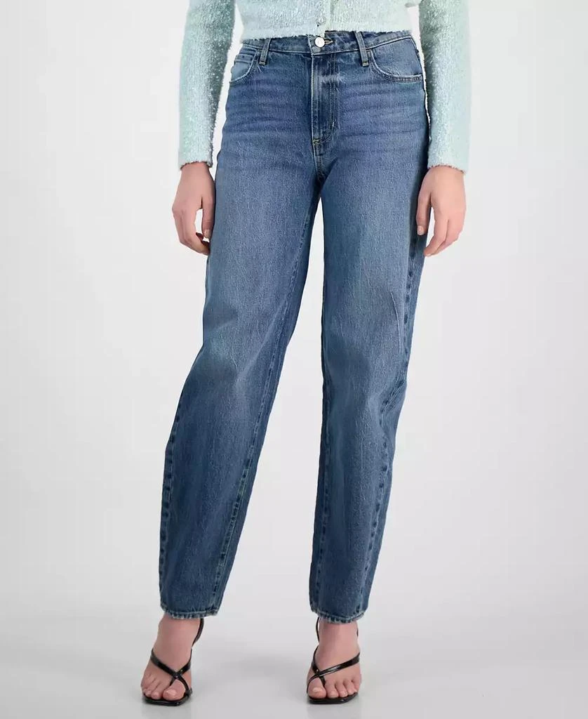 GUESS Women's High-Rise Tapered-Leg Jeans 3