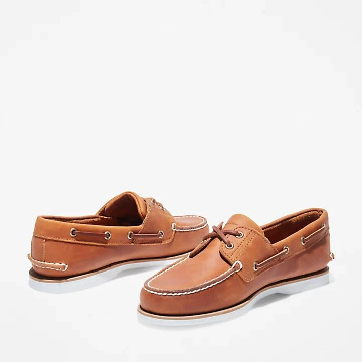 Timberland Classic Boat Shoe for Men in Orange 5