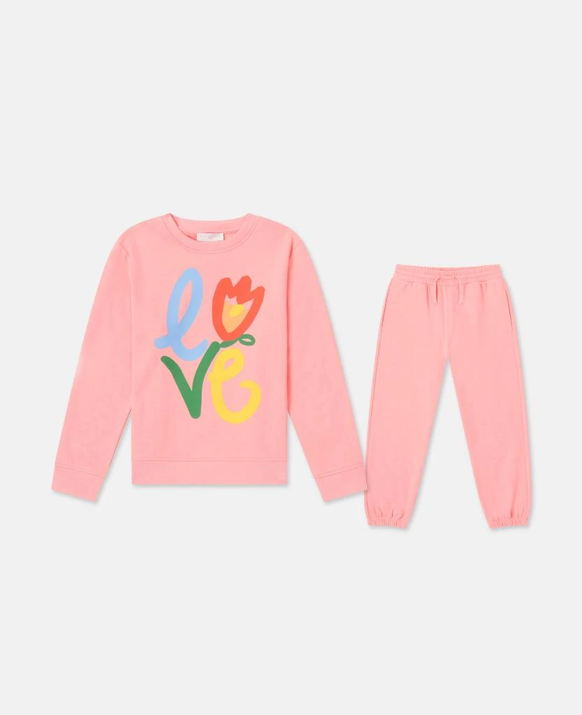 Stella McCartney Stella McCartney - Graphic Sweatshirt And Jogger Set, , Size: 4