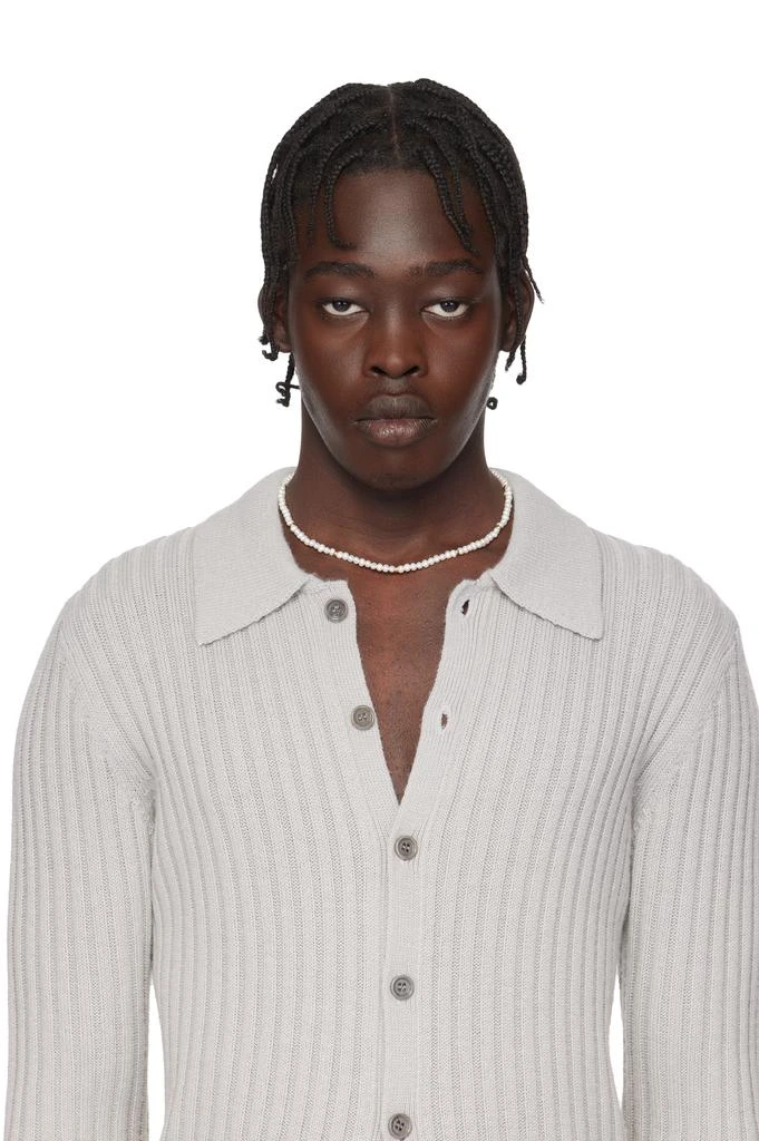 Eliou White & Gold Louis Necklace 2