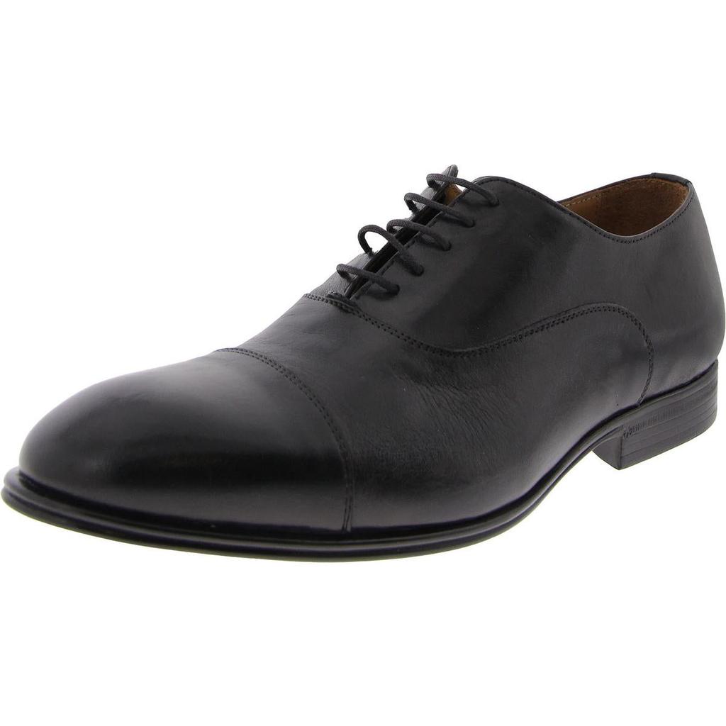 Bruno Magli ADRIANO Mens Leather Toe Cap Oxfords