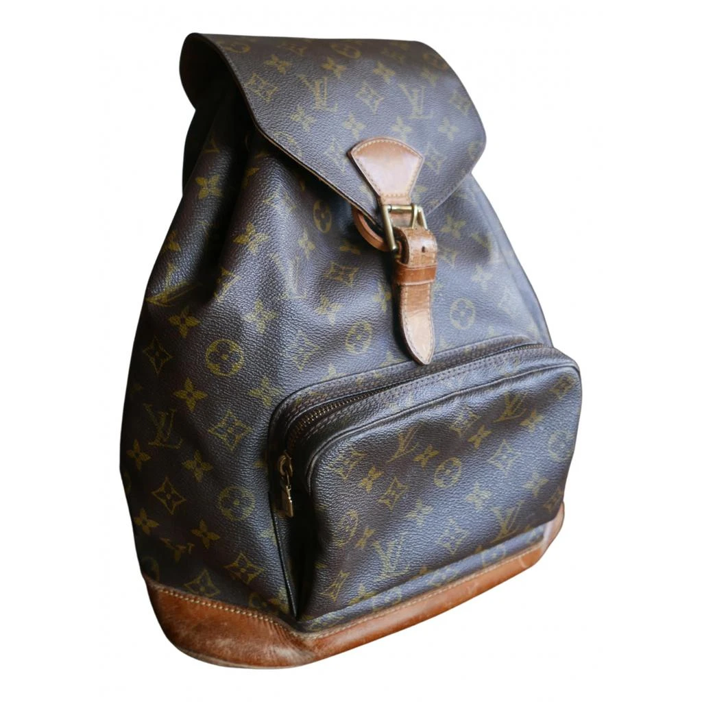 Louis Vuitton Louis Vuitton Montsouris Vintage cloth backpack 1