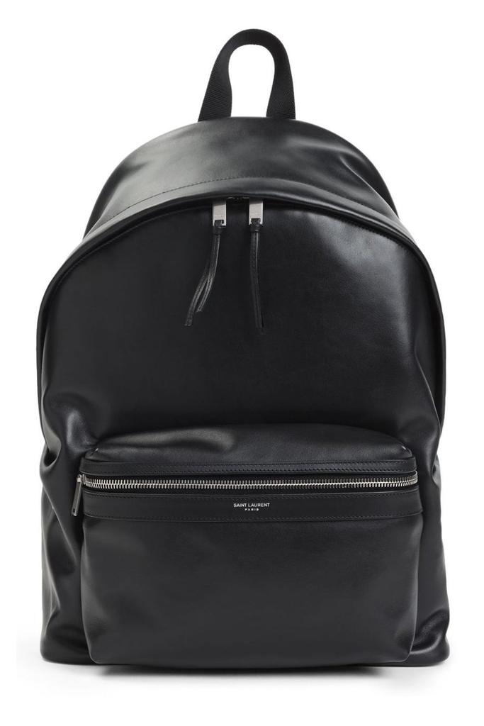 SAINT LAURENT ブラック バックパック SAINT LAURENT(サンローラン) 13SS By Hedi Slimane leather