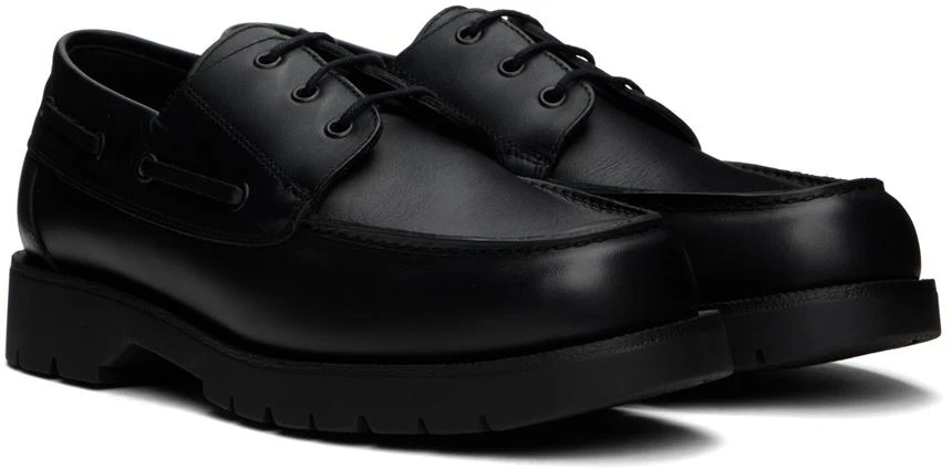 KLEMAN Black Donato Boat Shoes 4