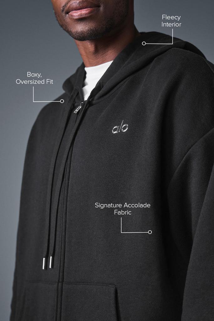 Alo Accolade Full Zip Hoodie - Macadamia - Hoodies - Free Shipping