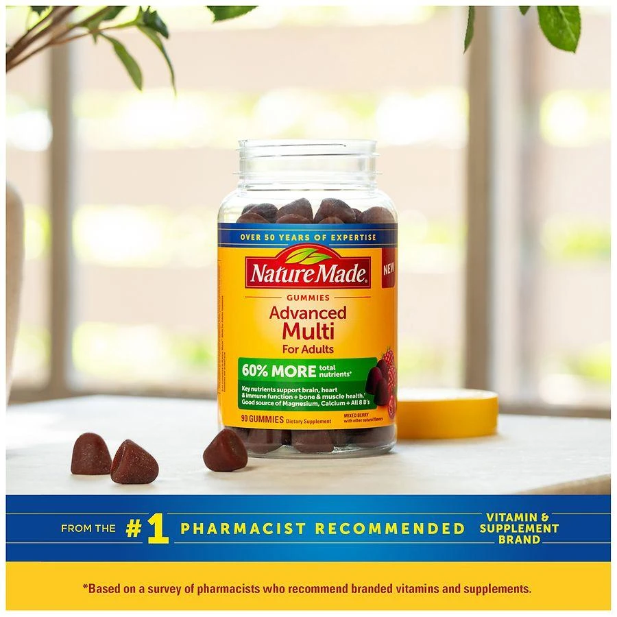 Nature Made Multivitamin Gummies For Adults Mixed Berry 4