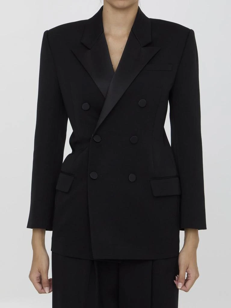 Yves Saint Laurent Tuxedo Jacket In Grain De Poudre 1