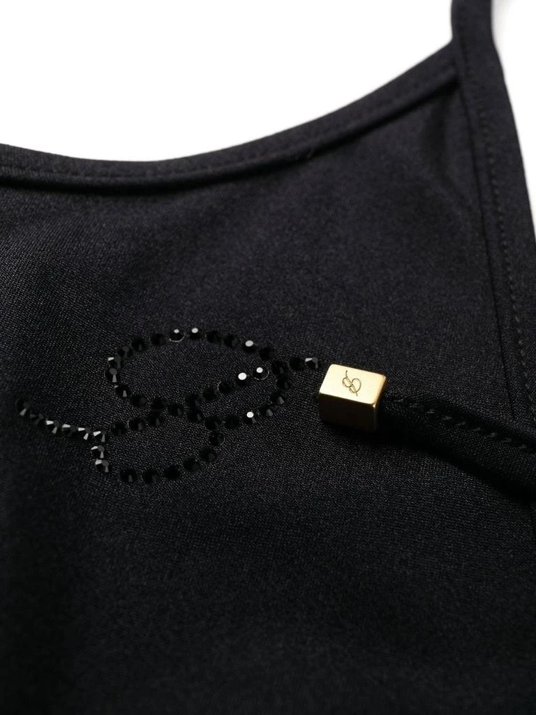 BLUMARINE Blumarine Logo Embellished One-Piece Swimsuit 3