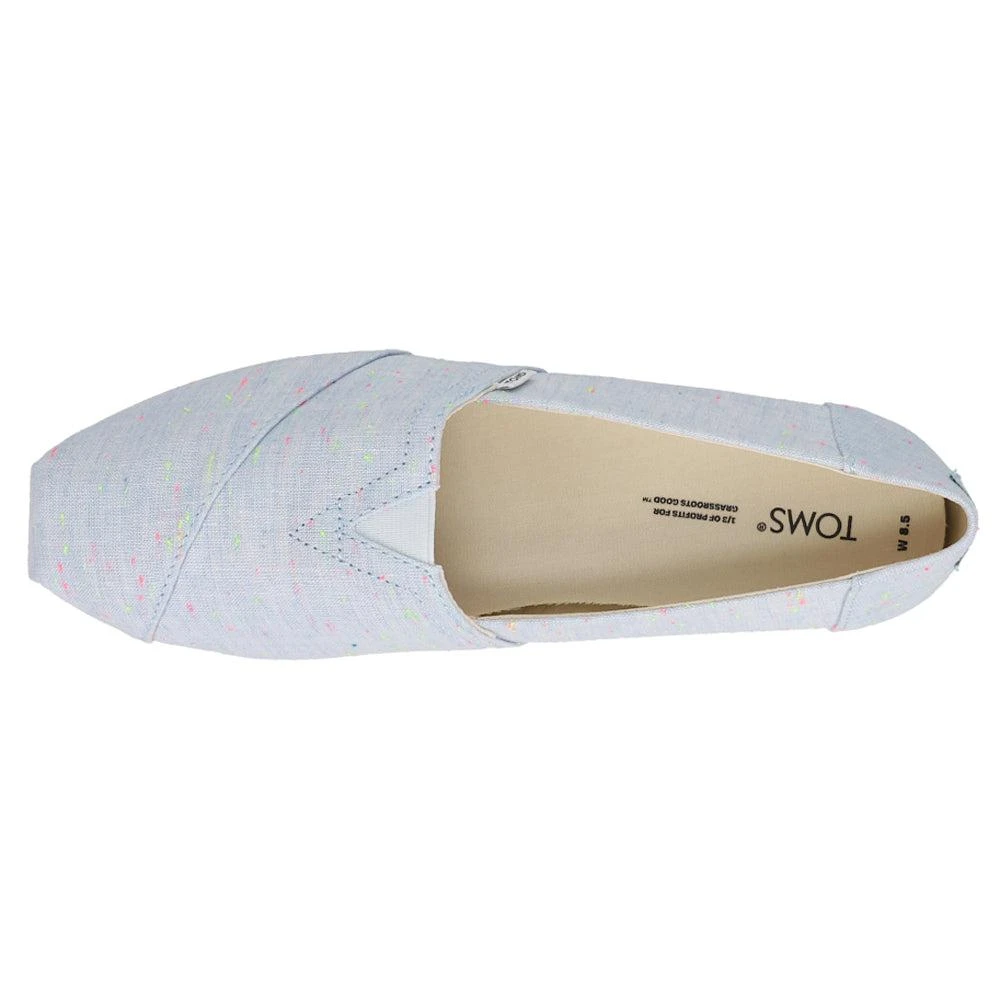 TOMS Alpargata Canvas Slip On Flats 4