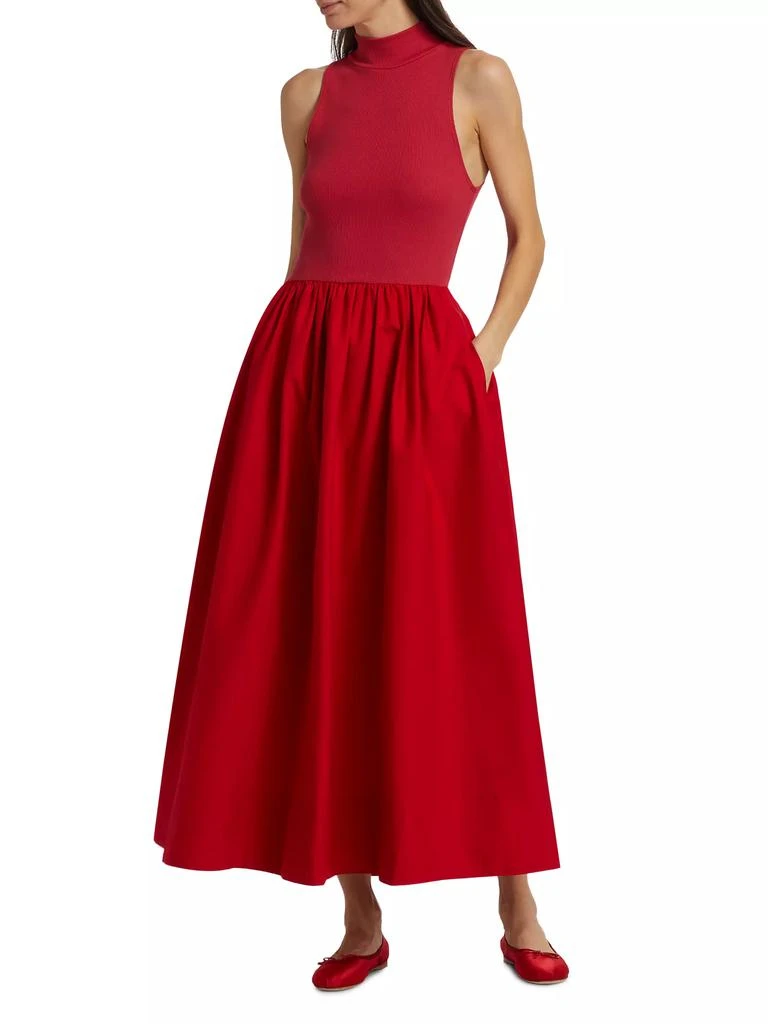 Reformation Sai Fit & Flare Maxi Dress 3