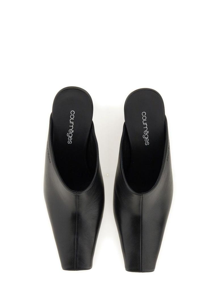 サンダル・ミュール COURREGES SLEEK LEATHER MULE Courrèges Courrèges Mule Sleek - High Heels - BeyondStyle