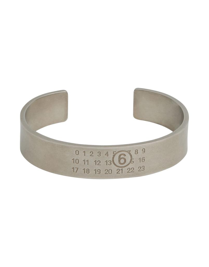 MM6 Mm6 Maison Margiela Minimal Logo Id Tag Bracelet