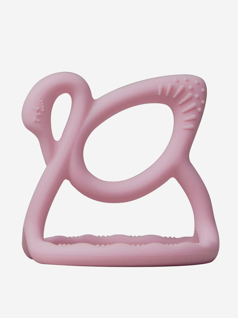Bloom Bambini Bloom Bambini Baby Swan Teether in Pink