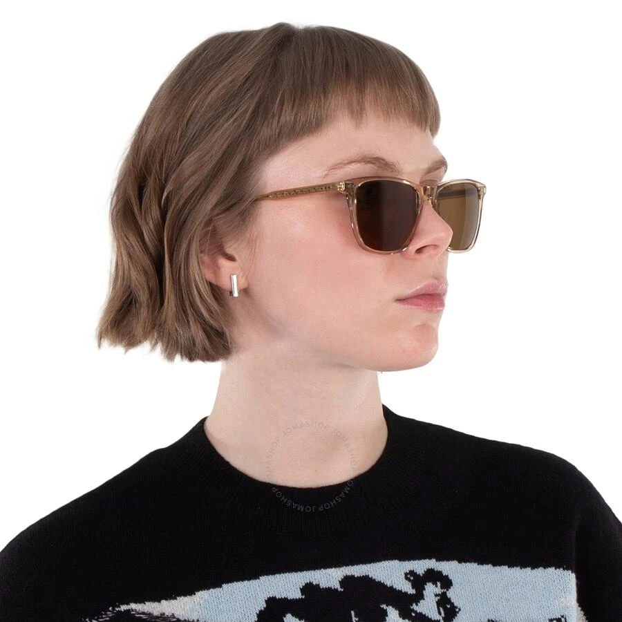 Garrett Leight HAYES SUN Pure Brown Polarized Square  display picture 1