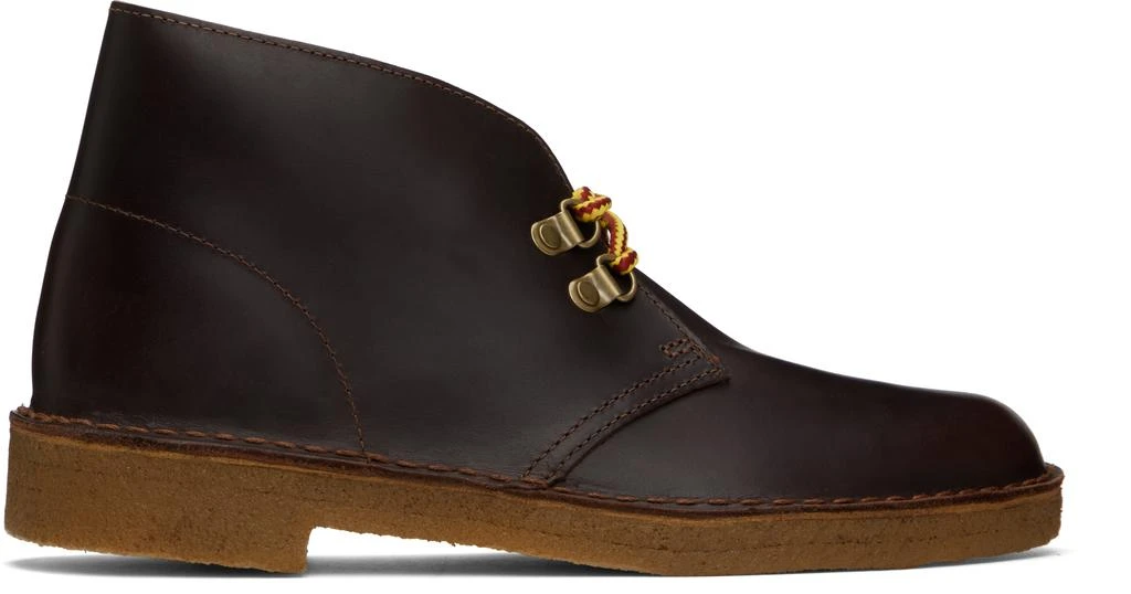 Clarks Burgundy DSRTBoot Hiker Desert Boots 1