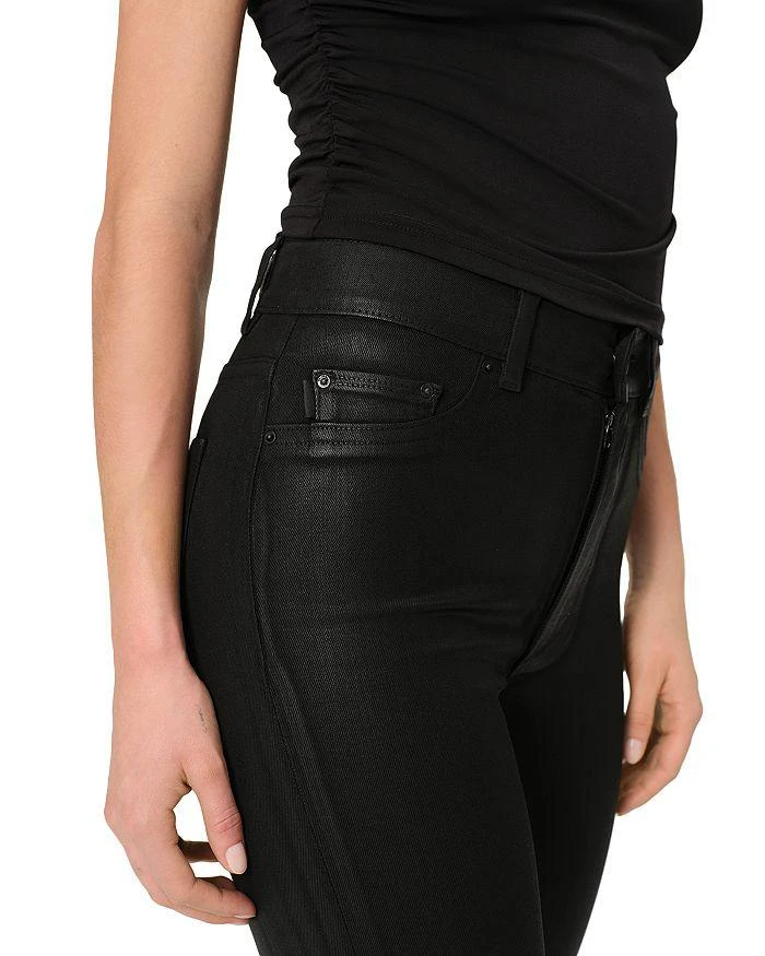 DL1961 Halle Instasculpt High Rise Straight Leg Jeans in Black Coat 6
