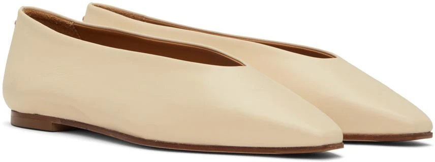 AEYDE Off-White Betty Ballerina Flats 4