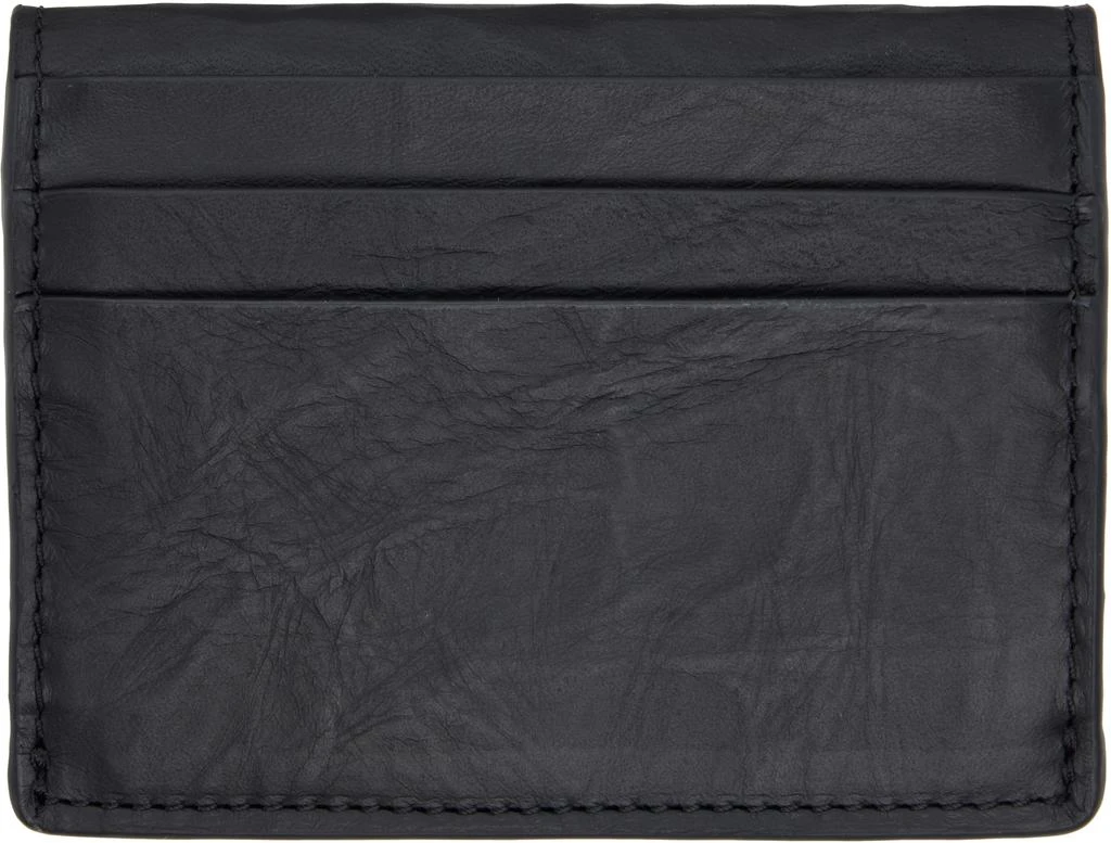 Y-3 Black Leather Card Holder 2