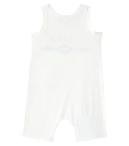 Gucci Baby logo cotton onesie 2
