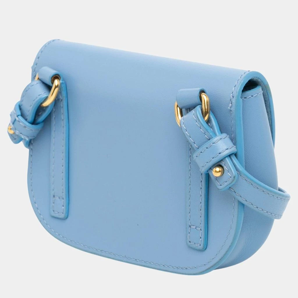 Dior Dior Blue Micro Leather Bobby Crossbody 2