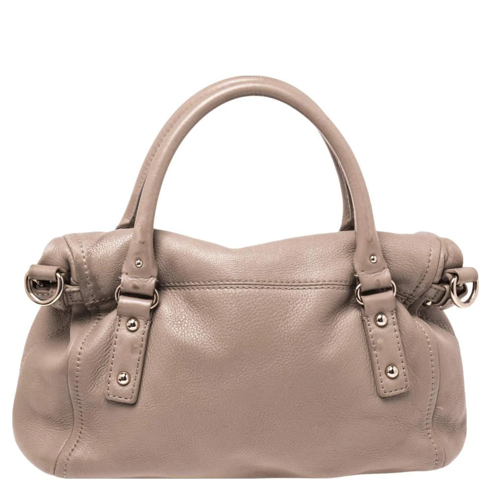 Kate Spade Kate Spade Beige Leather Cobble Hill Leslie Satchel 4