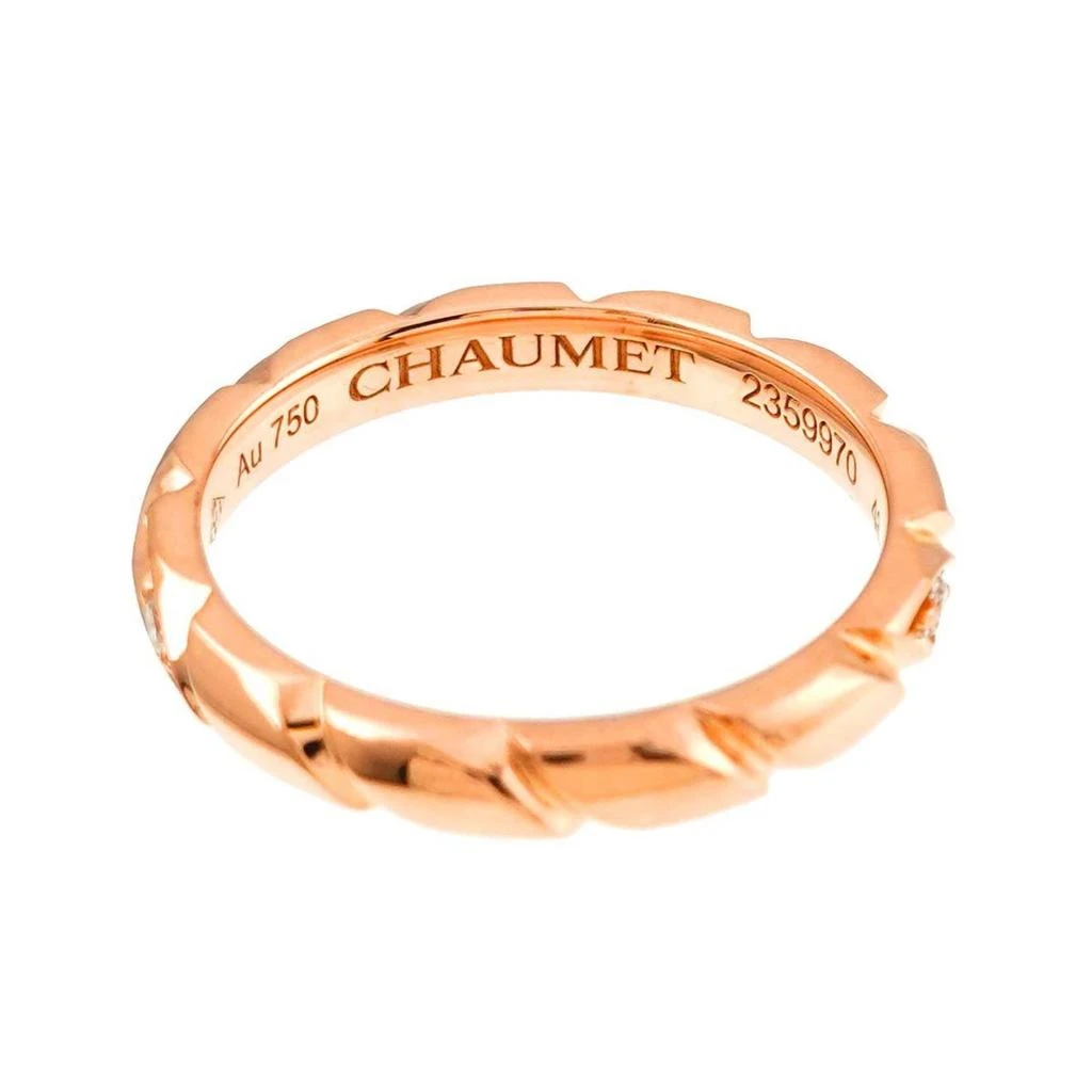 Chaumet pink gold (18K) Band Ring (Pre-Owned) 3