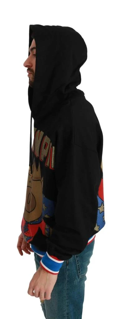 Dolce & Gabbana Dolce & Gabbana  Black Sweater Pig of the Year Hooded 5